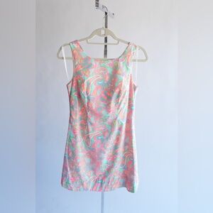 LILLY PULITZER Pastel Floral Dress Size 2​